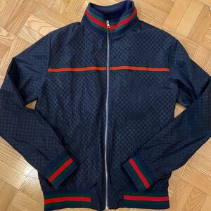 Gucci Navy Bomber Jacket